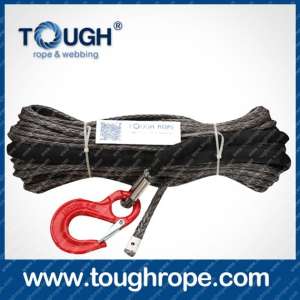 Manual Hand Winch Dyneema Synthetic 4X4 Winch Rope with Hook Thimble Sleeve Packed as Full Set