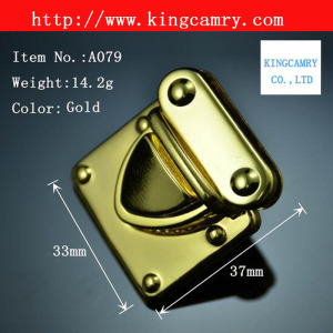 Metal Press Lock Metal Button Locks for Bag and Handbag