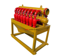 China High Efficiency Drilling Mud Desilter for Oilfield Manufacturer